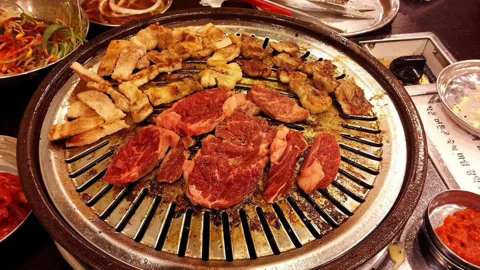 Snapdishの料理写真:韩式烤肉|steven z.y.さん