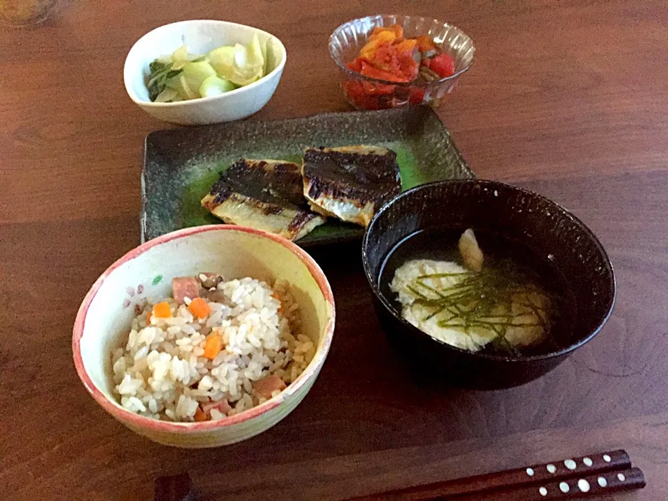 今日の夕ご飯|河野真希さん