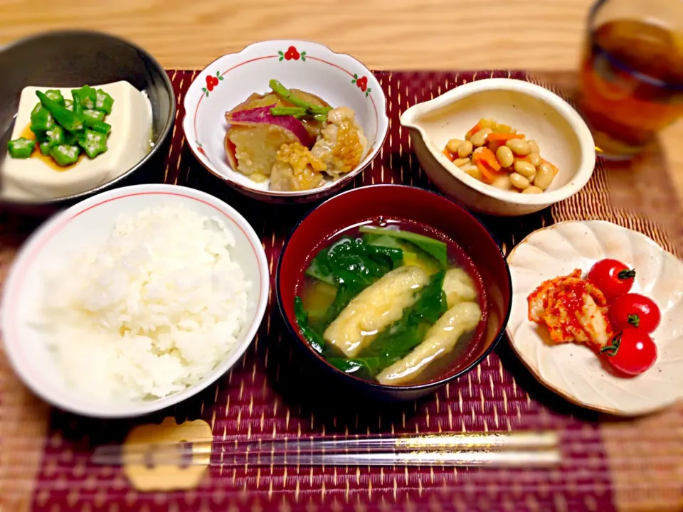 今日のお夕飯＊9/14|ゆきぼぅさん