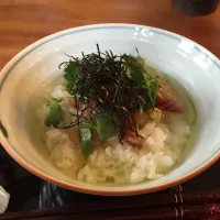 Snapdishの料理写真:ヒラメのお茶漬け|keiko naoiさん