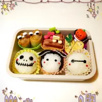 ハロウィンツムツム💜弁当