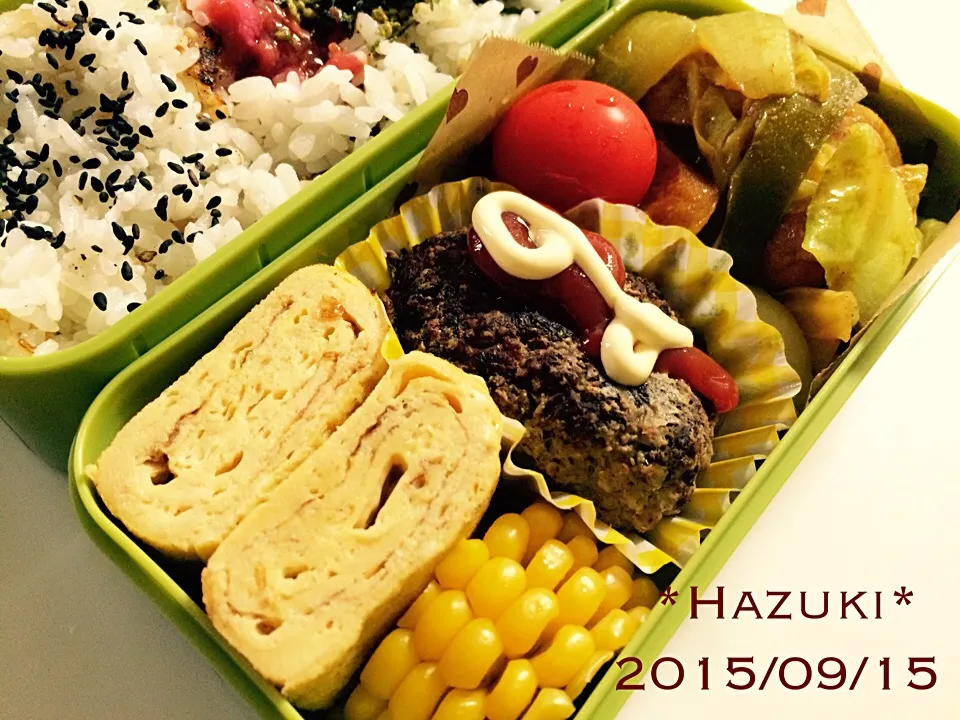 Snapdishの料理写真:高校生息子弁当|Hazukiさん