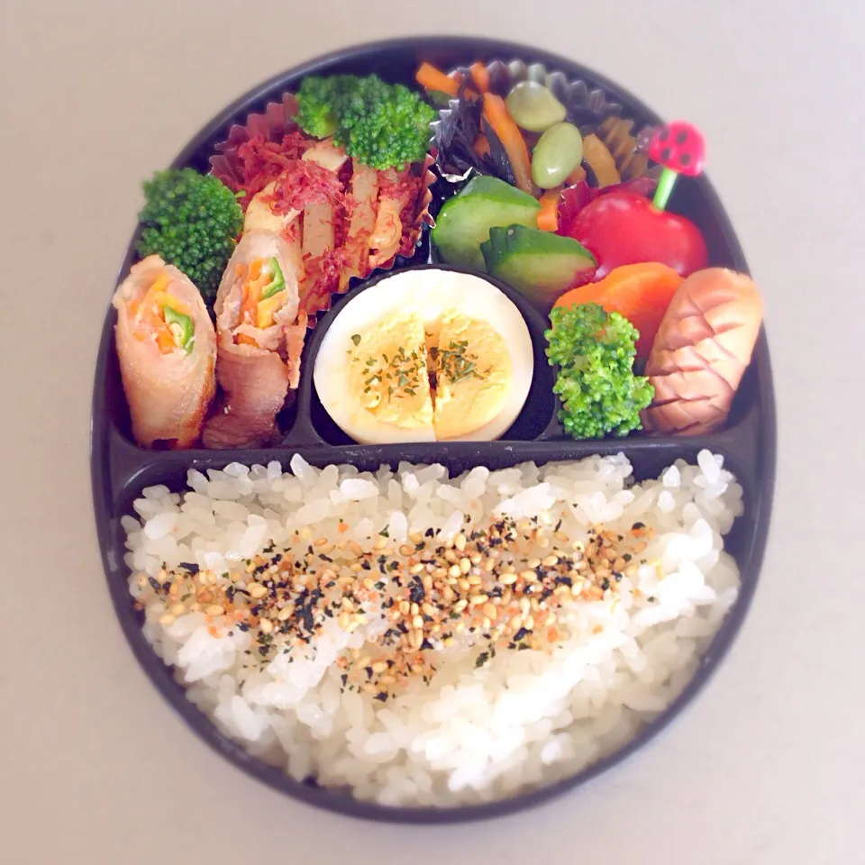 Snapdishの料理写真:幼稚園のお弁当|almostblackさん