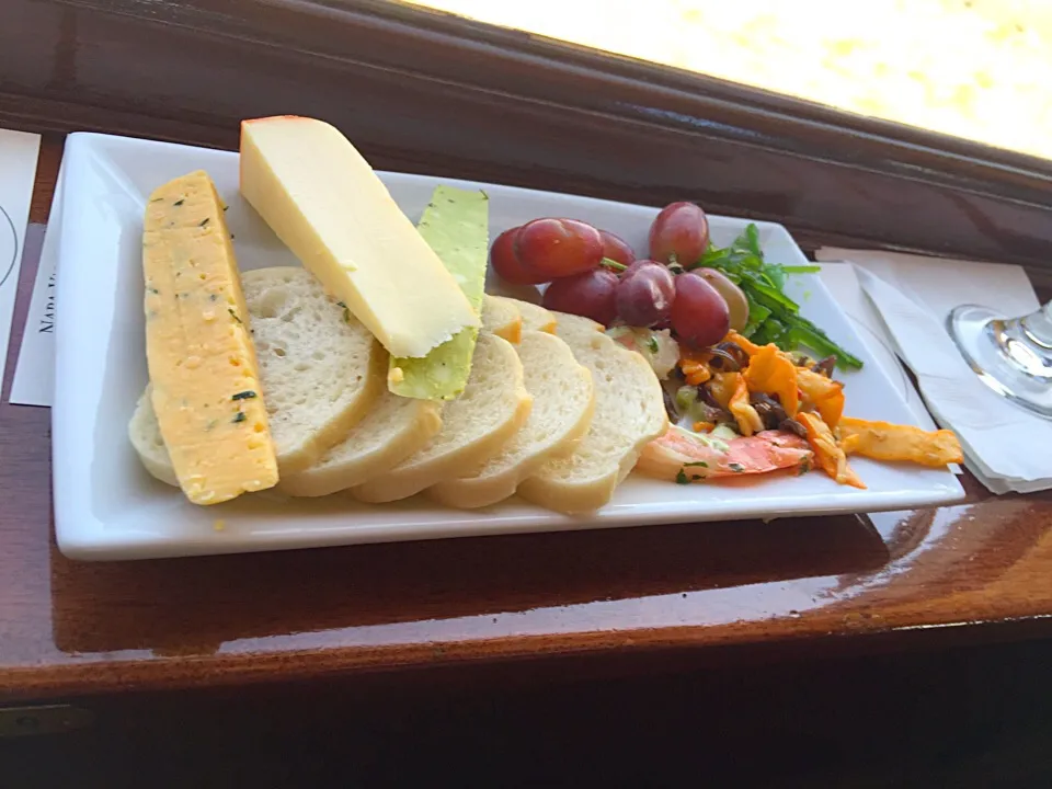 Napa valley train appetizer|shaine91さん