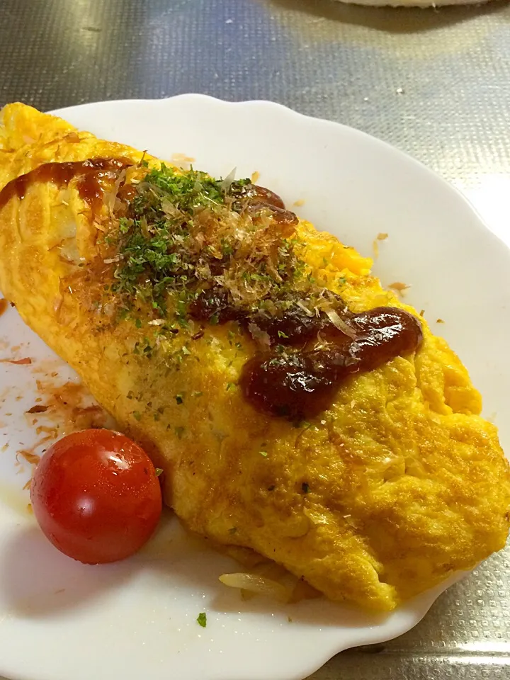 節約料理…豚バラもやしのお好み焼き風オムレツ|misakoさん