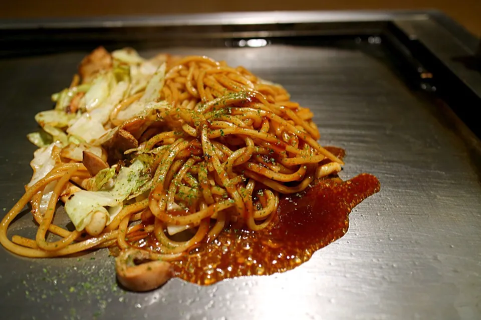 ソース焼きそば定食|マハロ菊池さん