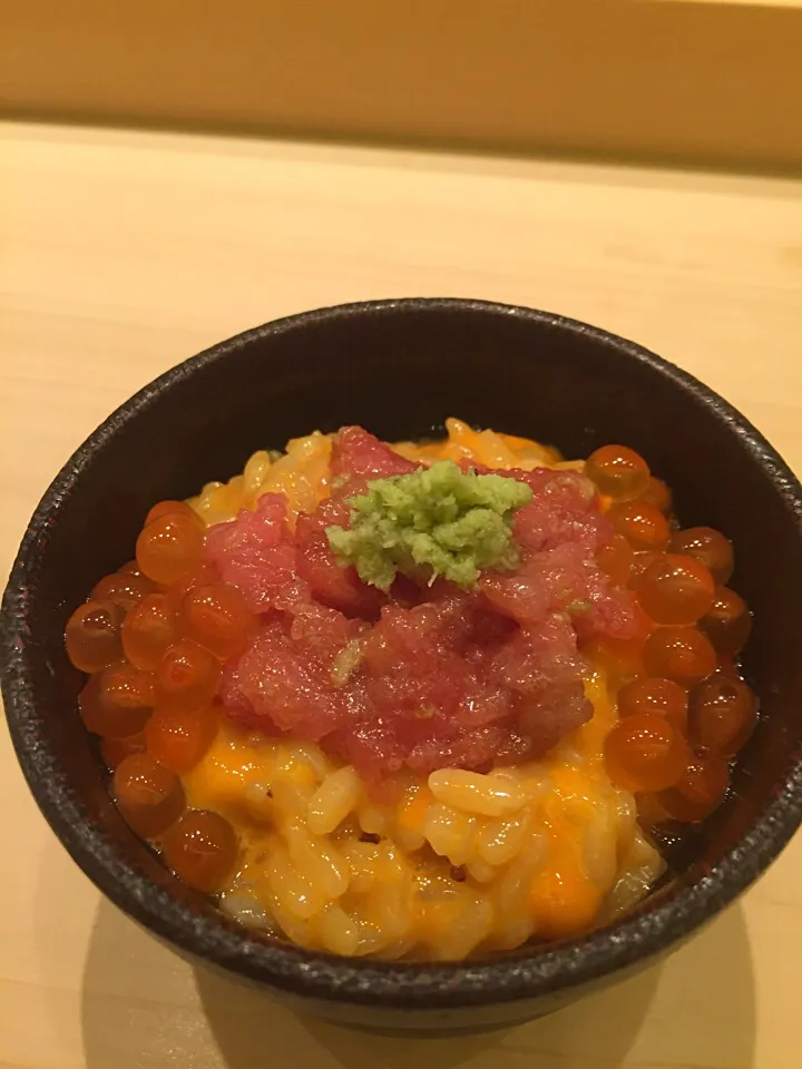 Uni & Toro Rice after mixing.|Agnes Chandraさん