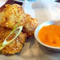 Snapdishの料理写真:Korean fried cauliflower|LMLさん