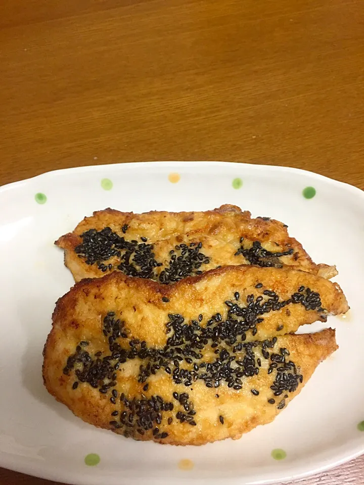 鶏ささみのごま焼き|ホセルイスさん