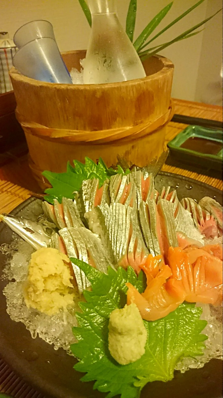 Snapdishの料理写真:今年初の秋刀魚🐟十四代🍶＼(^o^)／|ナムナムさん