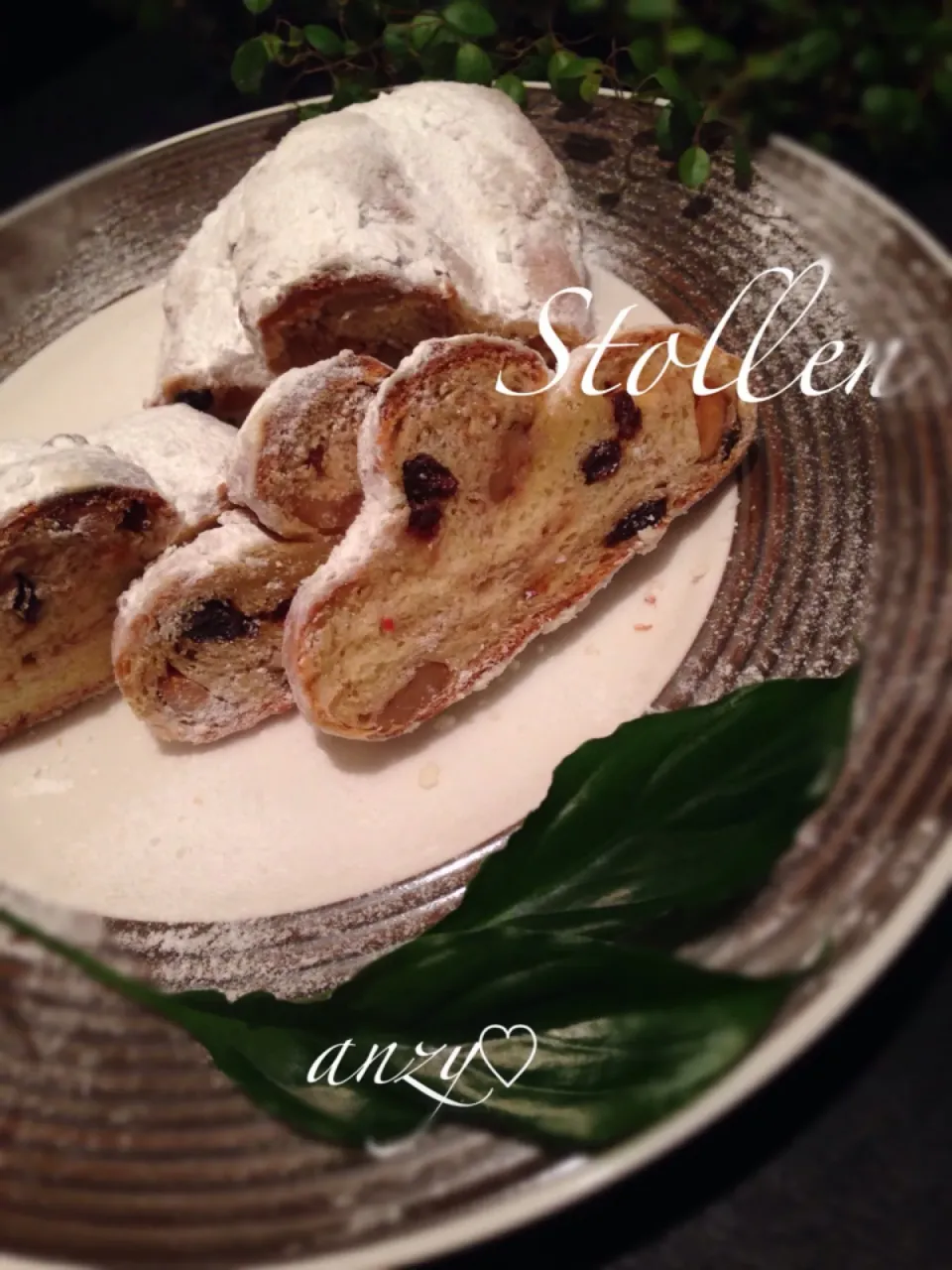 Snapdishの料理写真:♡あわてんぼう〜のStollen〜〜♪♡|anzyさん