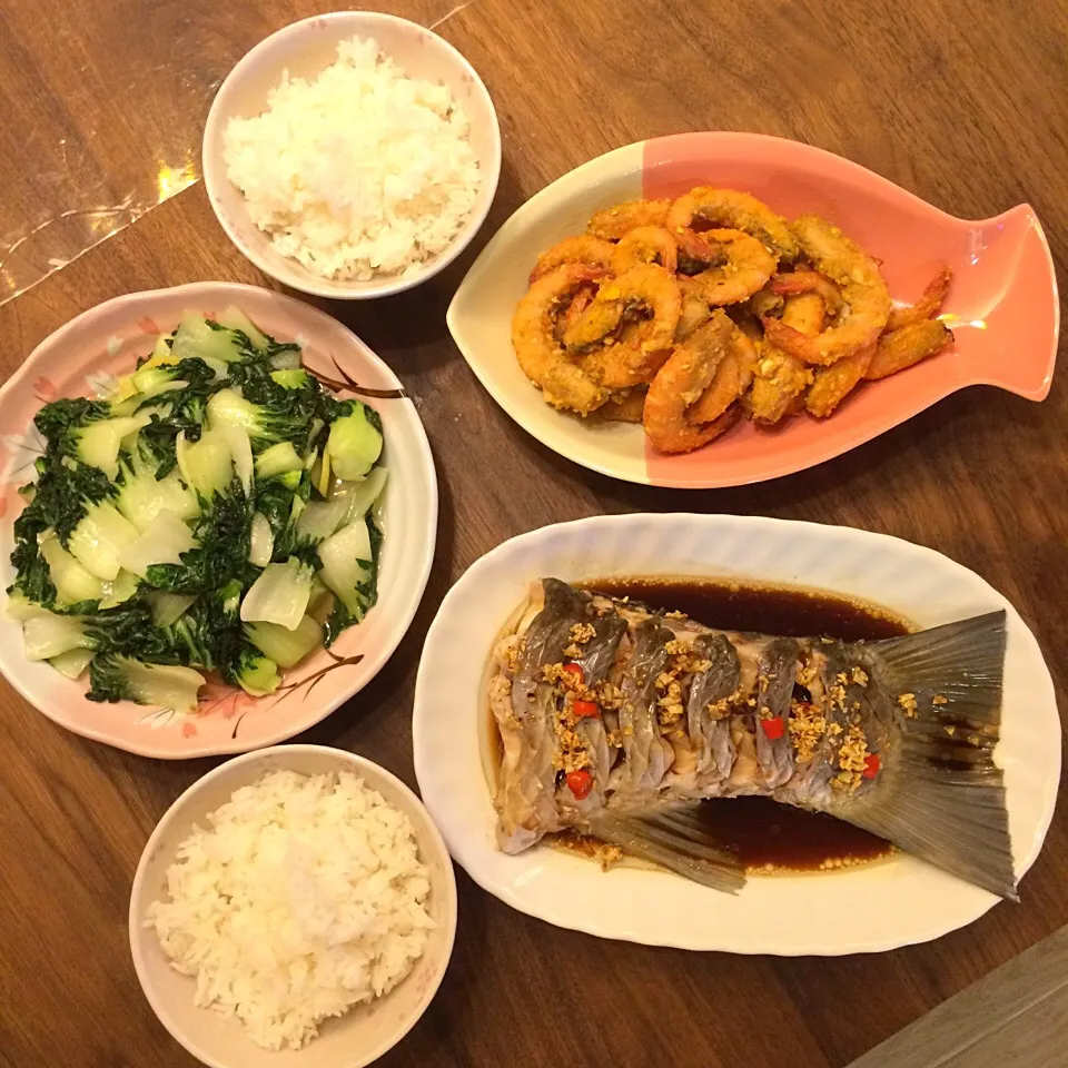 Hong Kong style home dinner|KaRenさん