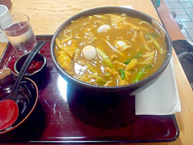 Snapdishの料理写真:豊橋のカレーうどんは、一味違います‼|エキチョーさん