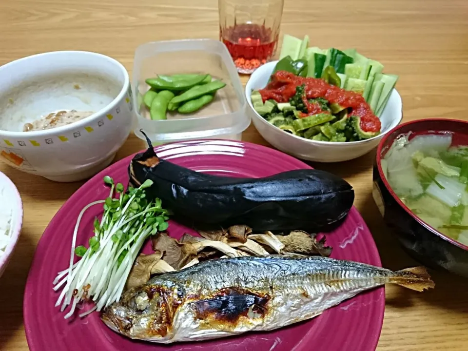 焼き魚と焼きなす|Shinji Matsuokaさん