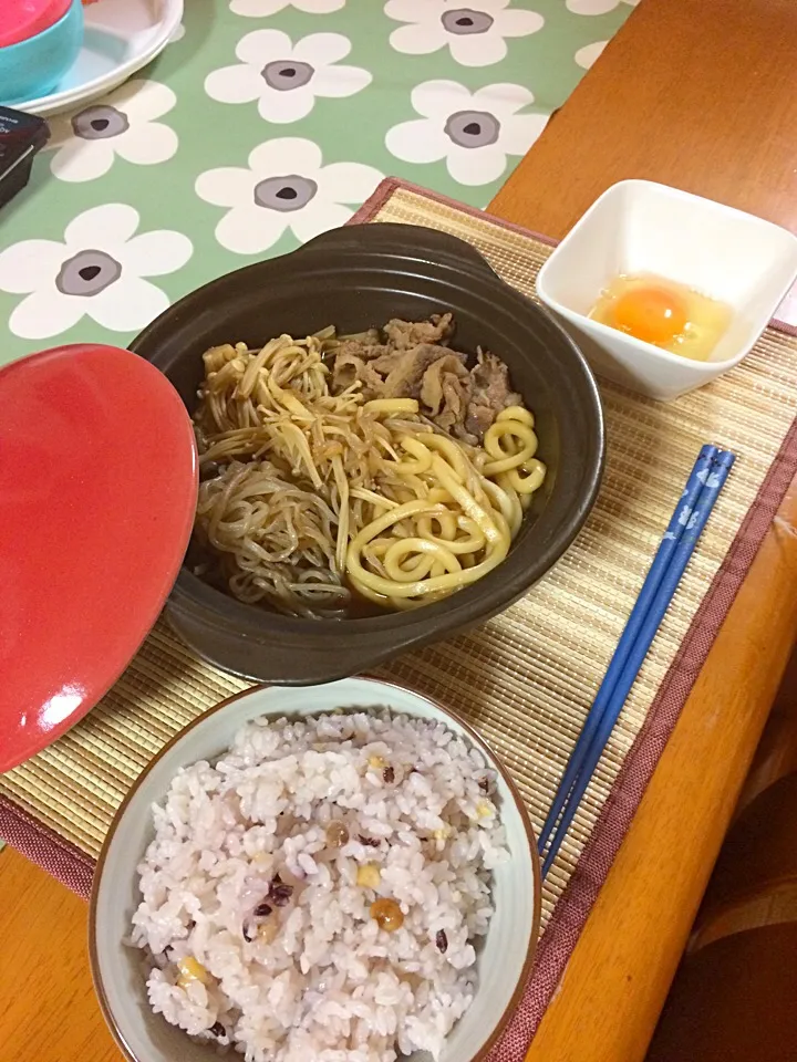 簡単すき焼き|岡 千鶴さん