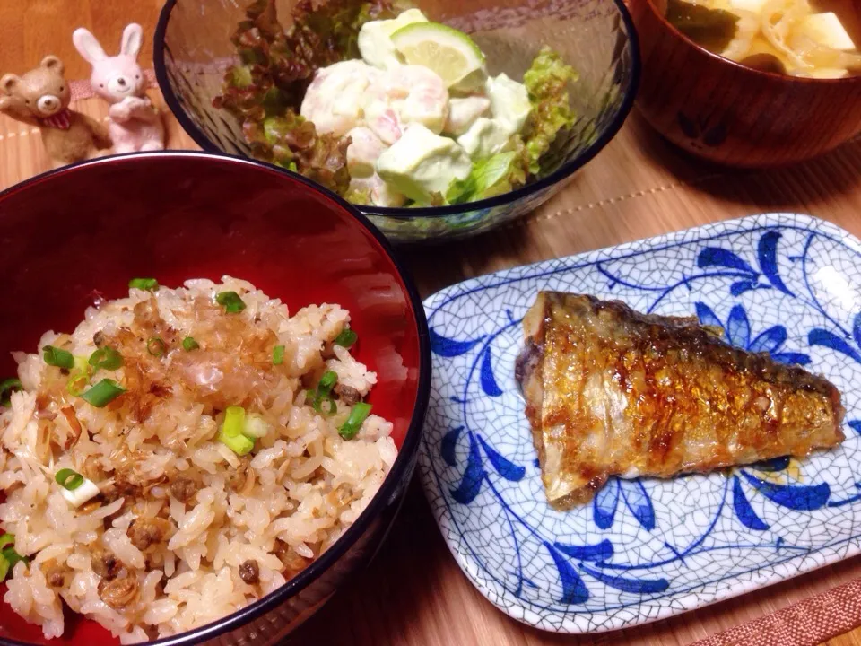 しじみの佃煮で炊き込みご飯(o'ー'o)|きゃずさん