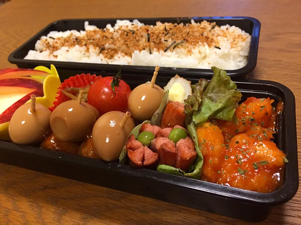 9/16今日の高1男子弁当^_^|chunさん