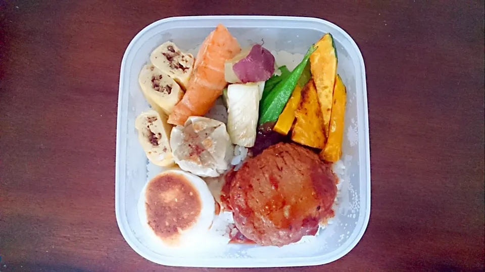 ふんわりふんわり夫のお弁当|やよさん