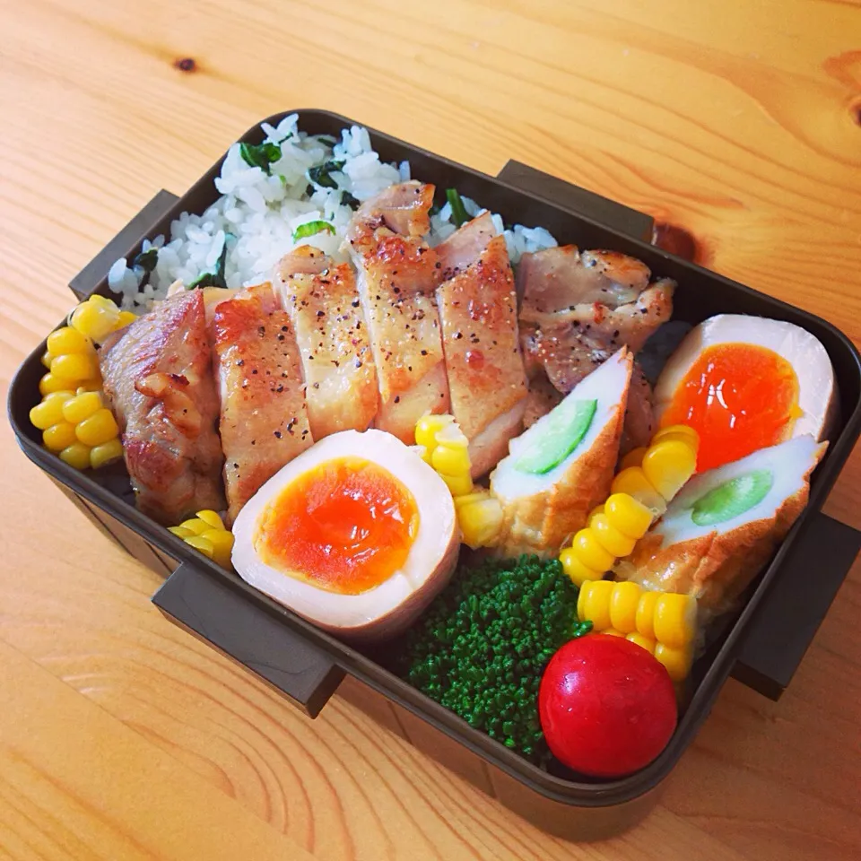 Snapdishの料理写真:9.16鶏塩弁当|まゆさん