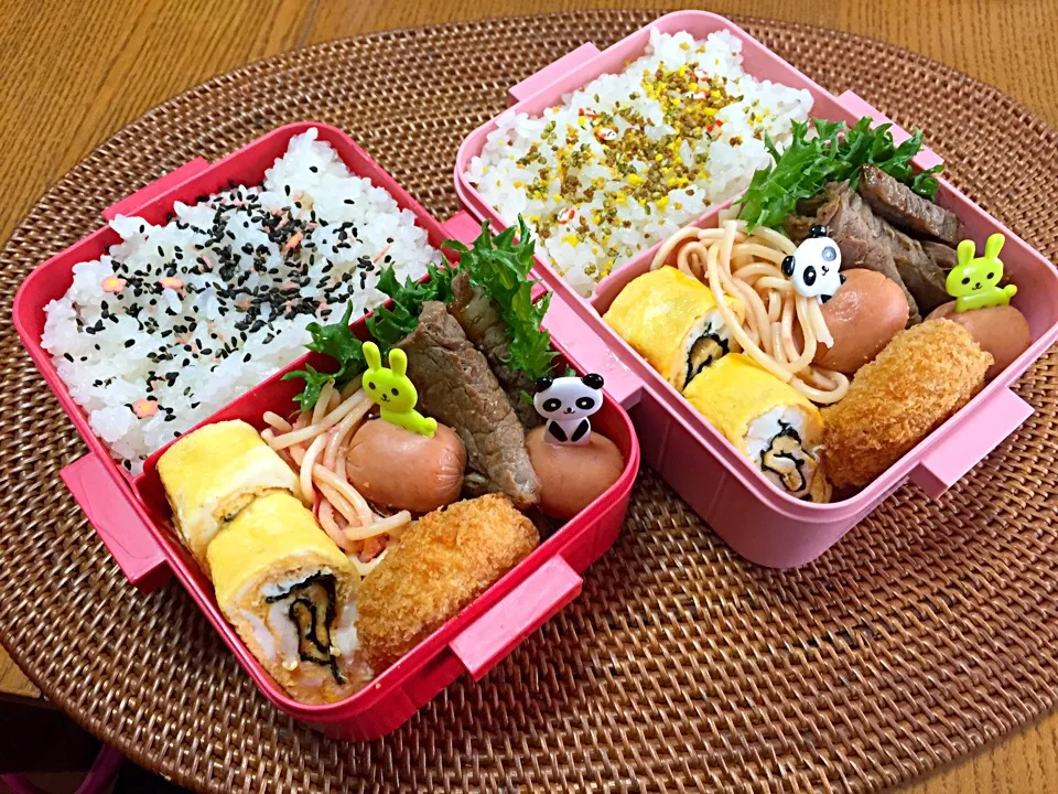 Snapdishの料理写真:JKお弁当😶|にゃーあさん