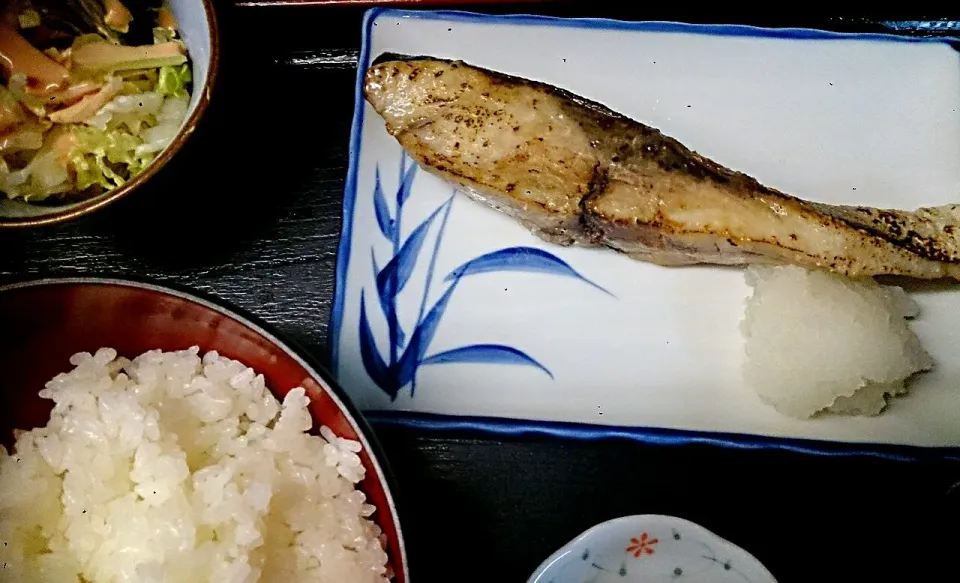 ぶり塩焼き定食|かいさん