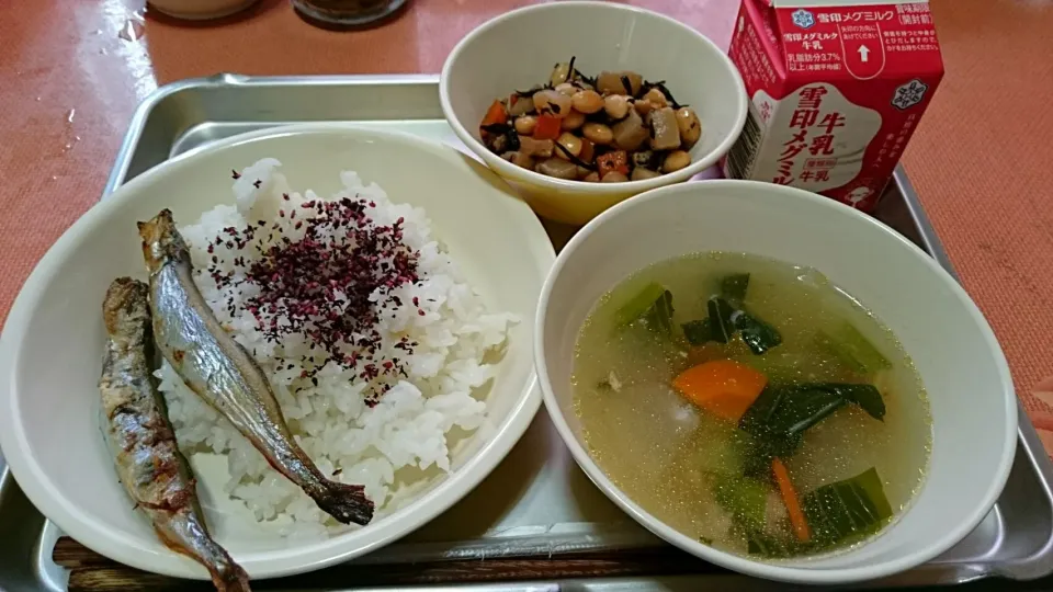 Snapdishの料理写真:今日の給食(9/16)|えっちゃんさん