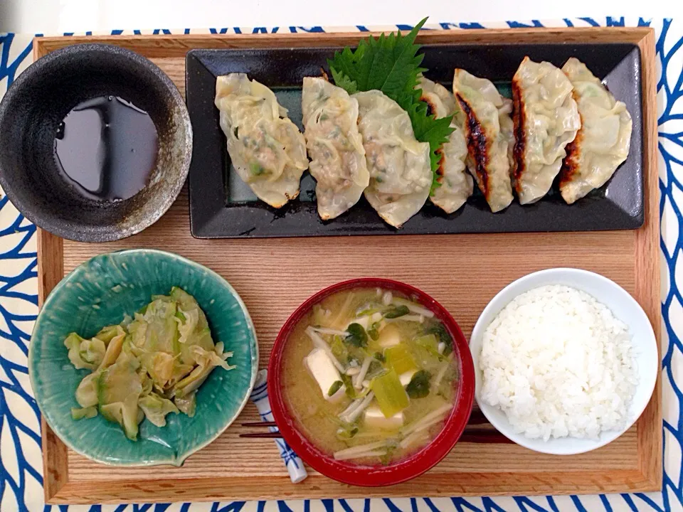 鶏肉と豚肉の2種。手作り餃子|Yokoさん