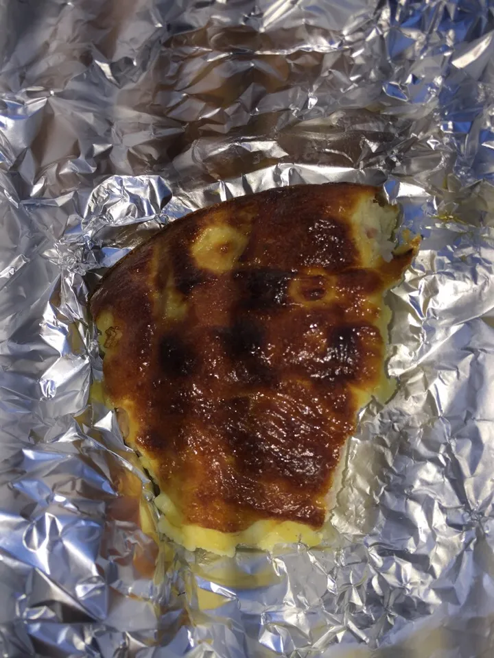 Snapdishの料理写真:Cottage cheese & bacon quiche|Caroline Morrisonさん