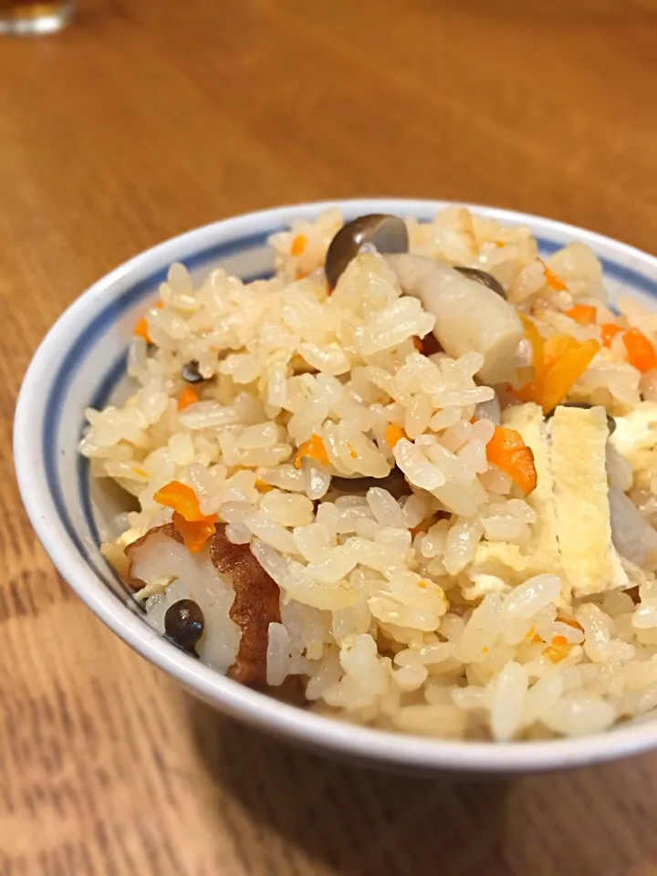 今日の晩御飯は炊き込みご飯です|hatabowwyomeさん