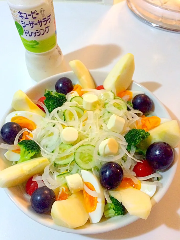 fruits nd veg salad|marian ilanoさん