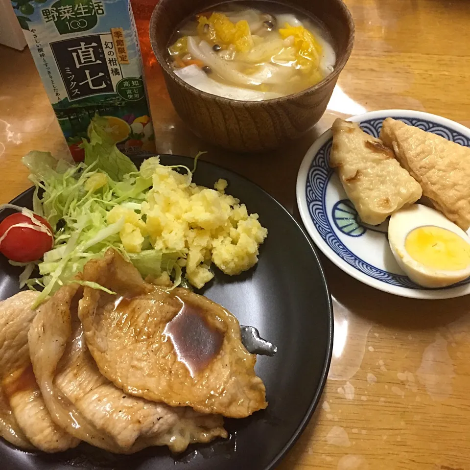 Snapdishの料理写真:晩メシ 150916|maixx ใหม่さん