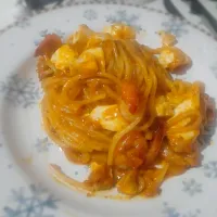 spaghetti telur asin|Catarina Asthi Dwi Jayantiさん