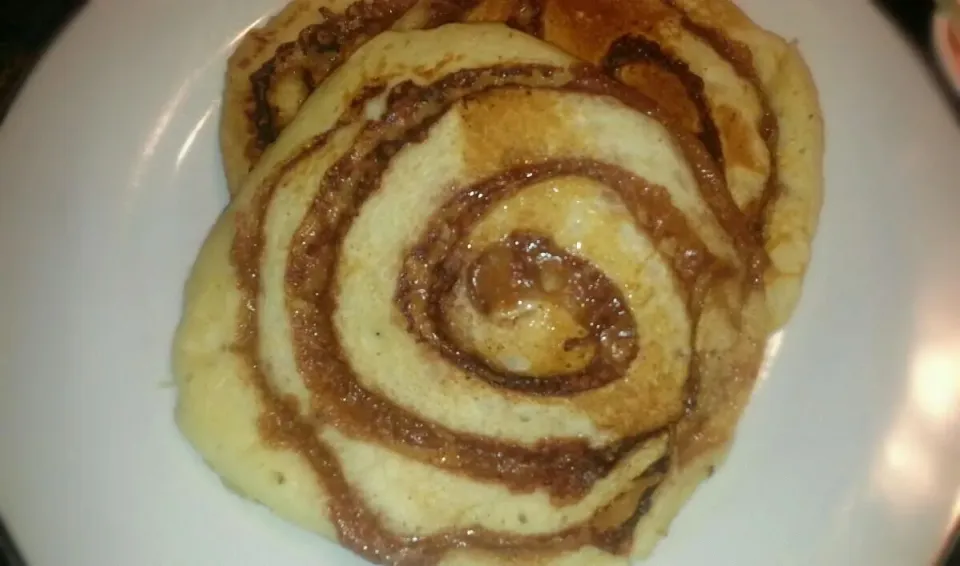 Brown sugar cream cheese swirl pancakes|Reeta Shieldsさん