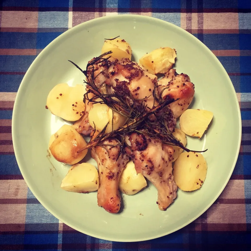 rosemary honey mustard chicken|ToMo_88さん