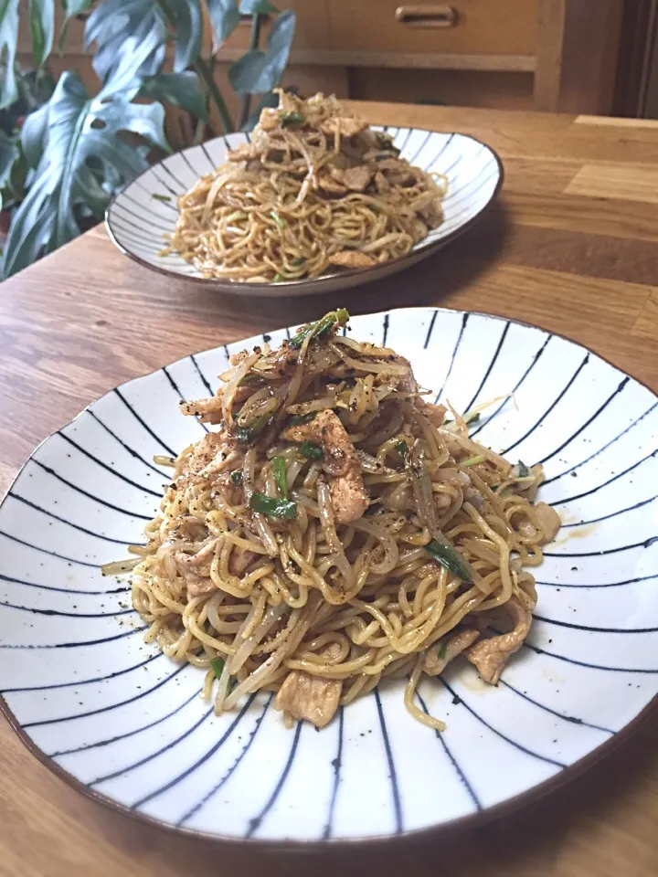 豚ロースともやしのソース焼きそば|TKさん