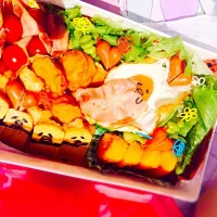 Snapdishの料理写真:遠足💓💓おかず😋🍴ぐでたま💓💓|ゆりちゃんさん