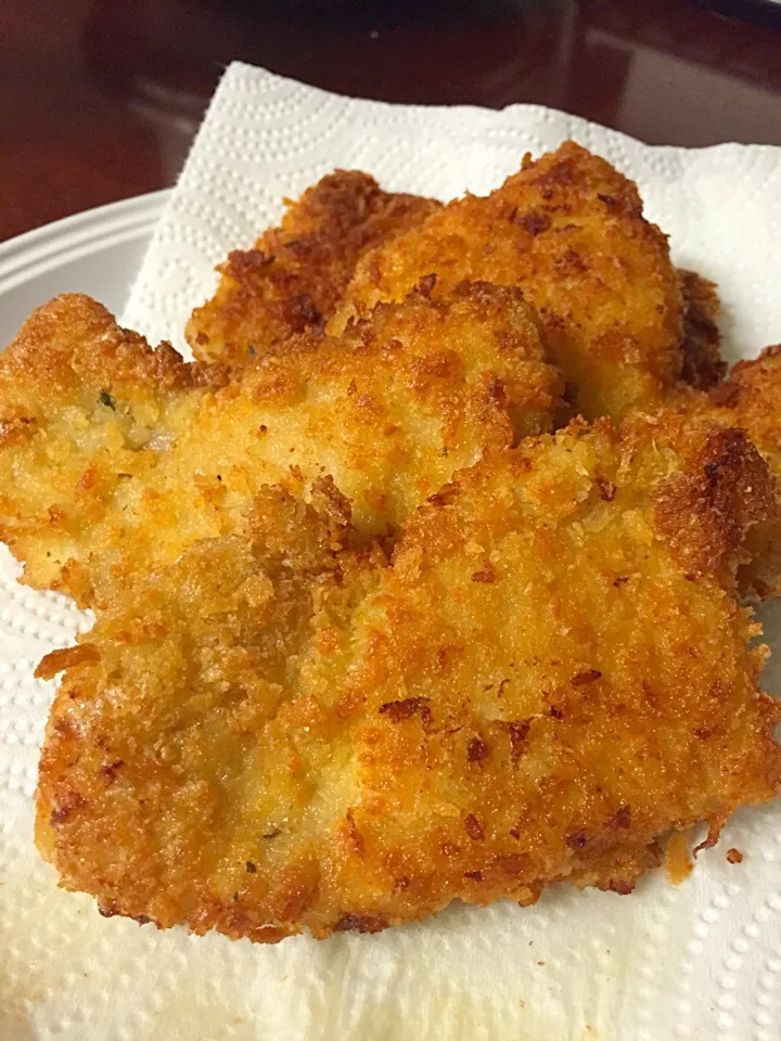 Parmesan crumbed chicken|Janeさん