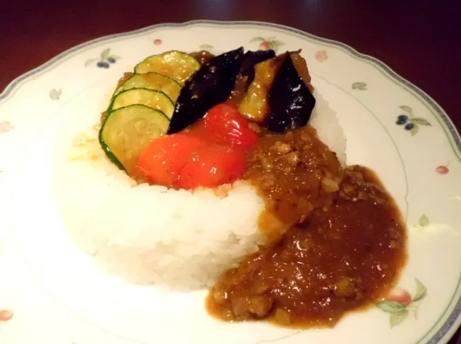 麻婆茄子カレー #シェフごはん|シェフごはんさん