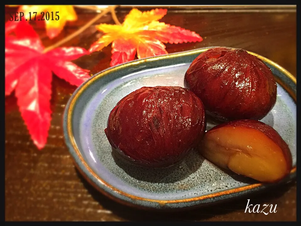 栗の🌰渋皮煮🌰|kazu★さん