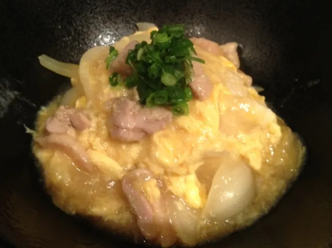 とろみのかかった即席中華風親子丼「塩味！」 #シェフごはん|シェフごはんさん