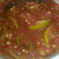 Snapdishの料理写真:hot & spicy sambal belacan limau kasturi|sudilzaa uhibbuさん