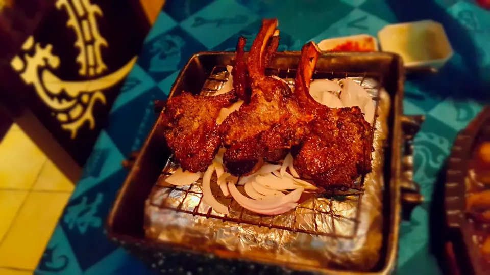 lamb chops in lemon grass n pepper|hinaさん