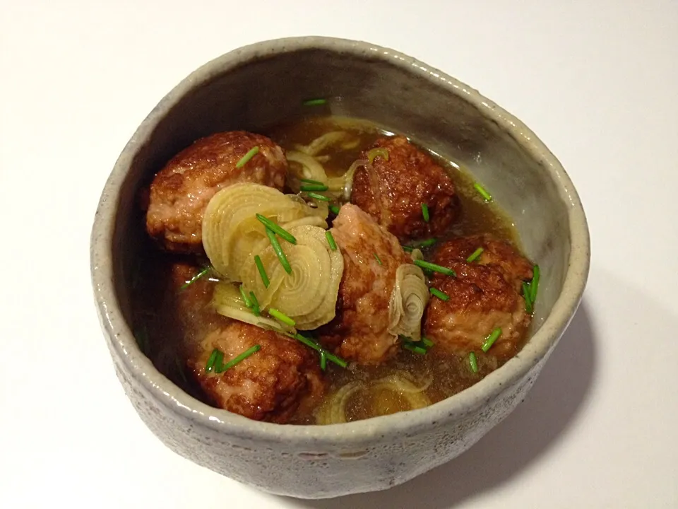 Japanese chicken meatballs|Guillermoさん