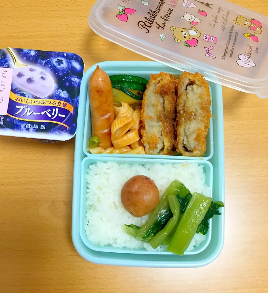 Snapdishの料理写真:コロッケ弁当|ささのはぱんださん