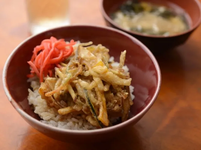 つきぢ田村のまかないかきあげ丼 #シェフごはん|シェフごはんさん