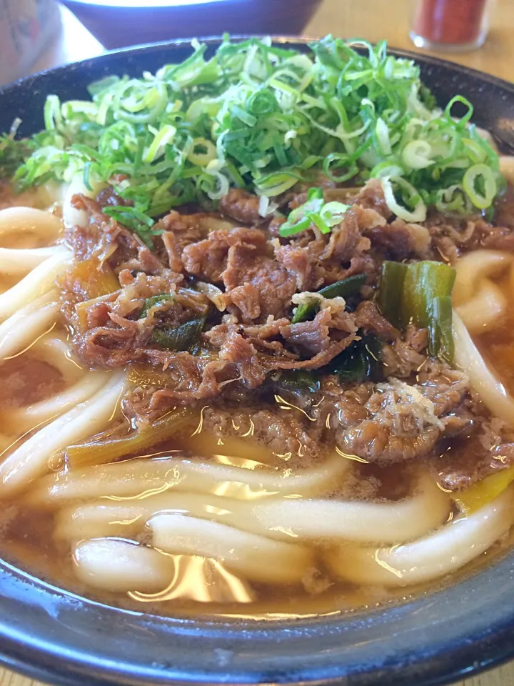 Snapdishの料理写真:牧の 肉うどん|ナナさん