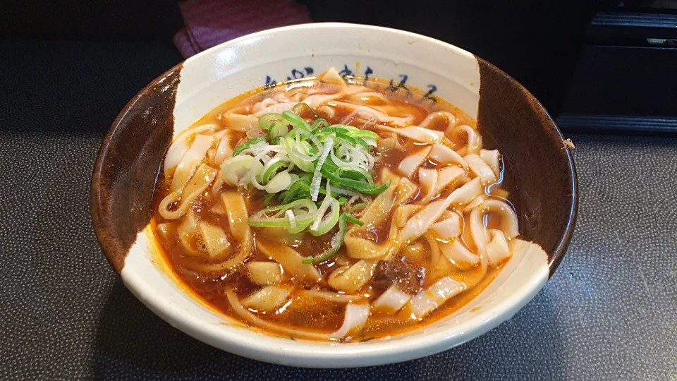 カレーきしめんを頂きました。|momongatomoさん