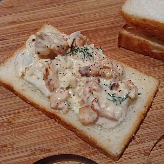 lobster sandwich in aoli mayonnaise|CHUENCHAIさん