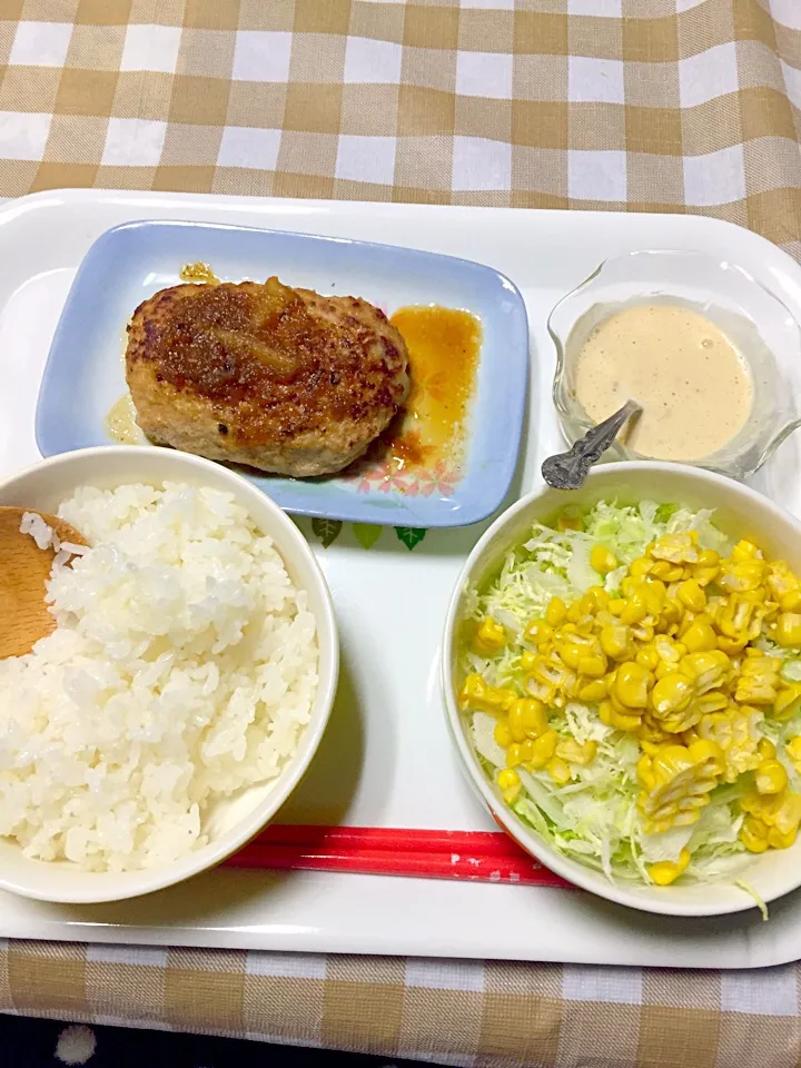 ハンバーグ！味付けはびっくりドンキー風！|さとみさん