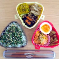 Snapdishの料理写真:今日のお弁当♪|Eri Saitoさん